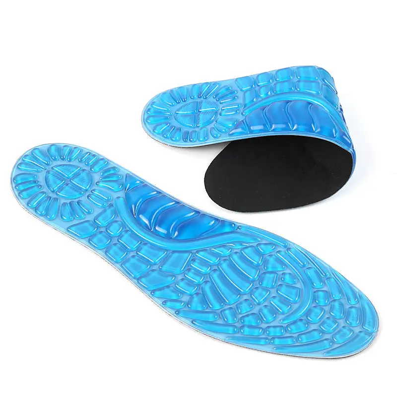 Arch support unisex shock absorption PU massage Crossbow support sport shoe insoles 1