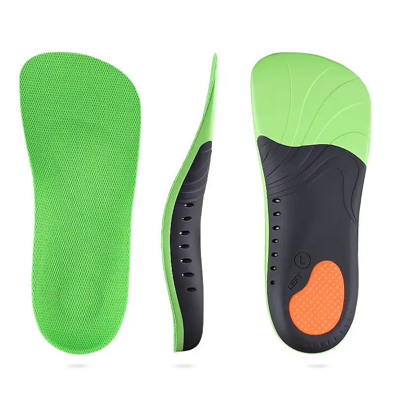 Comfortable arch support insole sports shock absorption leisure half pad for flat arch support 1