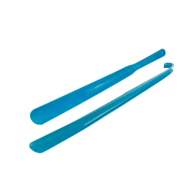 Durable colorful plastic shoehorn Hook Long Handle customized logo 1