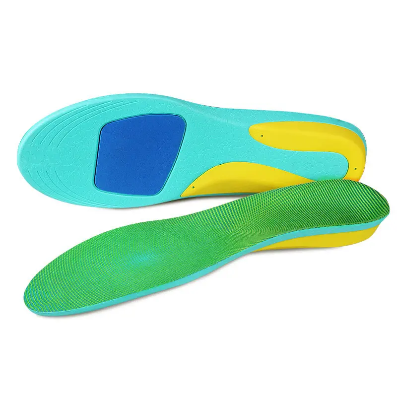 Arch support full pad female soft insoles Men's basketball running shock absorption flat foot support sweat-absorbent non-slip 1