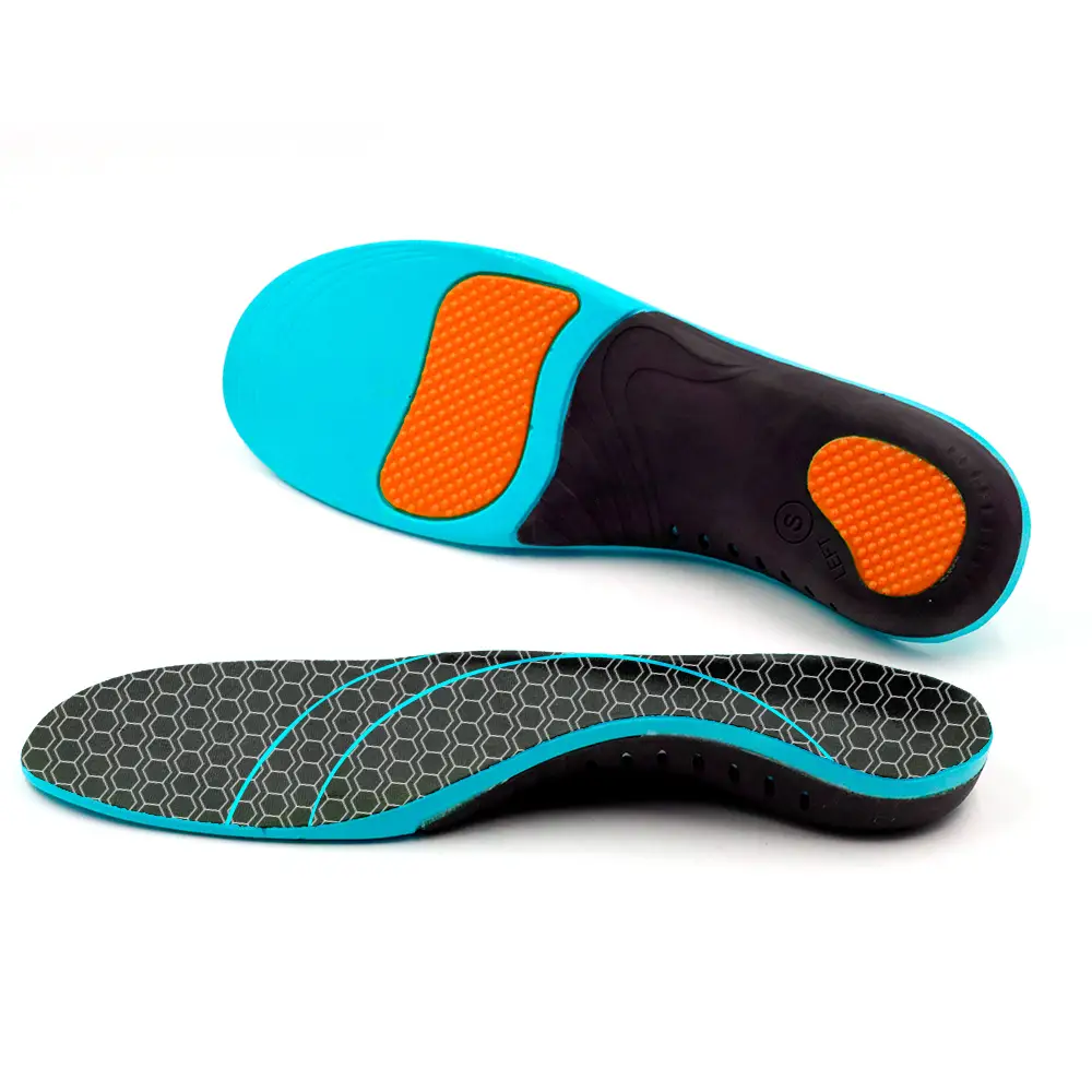 Custome Orthotic Insoles for Flat Feet, Arch Support Thin Shoe Inserts Against Plantar Fasciitis for Men and Women 1