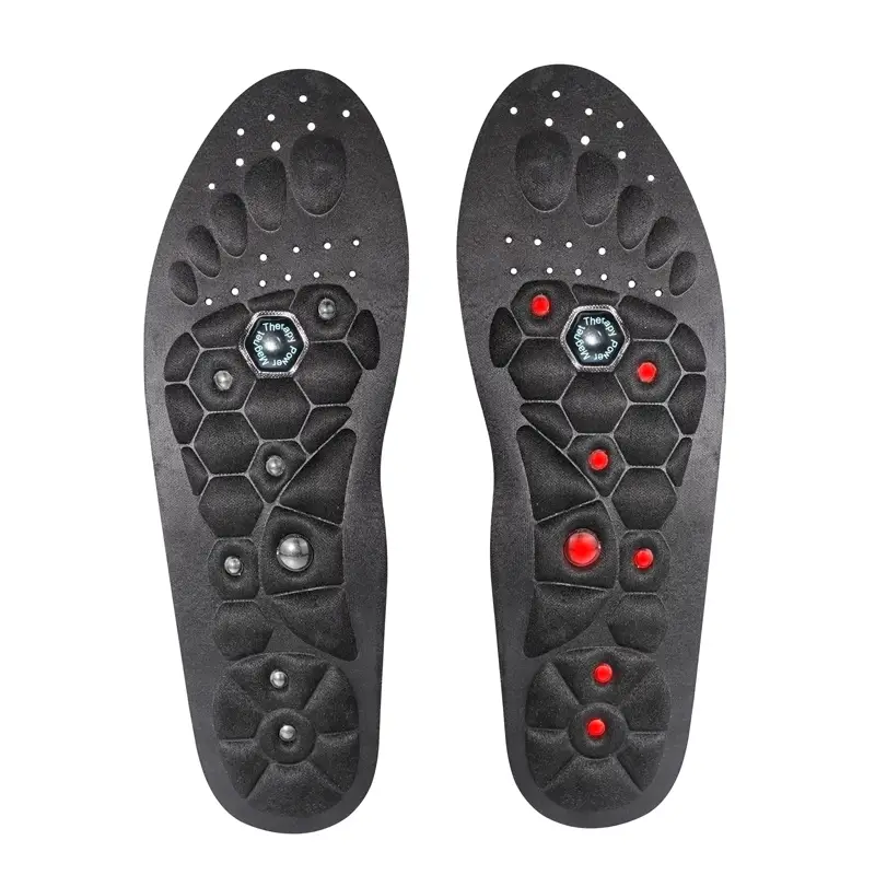 Magnetic Acupuncture Insoles Washable and Cuttable Foot Therapy Pain Relief Acupressure Massage 1