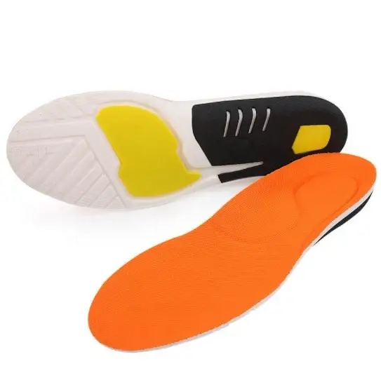 Wholesale Custom Pu Foam Sport Gel Shoes Insoles Foot Correction Arch Support Orthopedic Kids Insoles 1