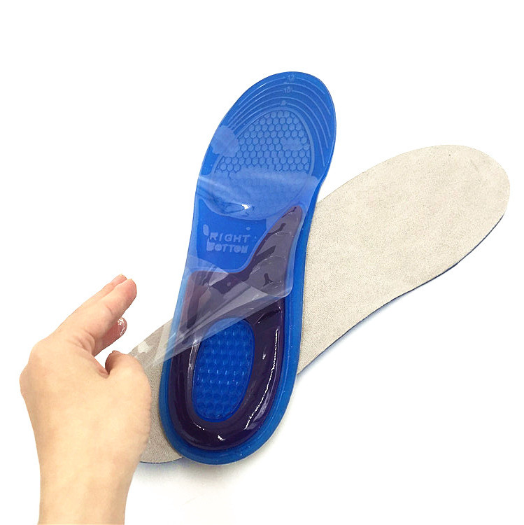 Orthopedic Insoles For Shoes Women Men Flat Feet Arch Support Massage Plantar Fasciitis Sports Pad gel insoles 2