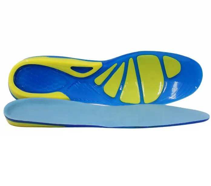 Full Length Massage Gel Shoe Inserts for Walking, Running, Hiking, Cushion Soles for Heels 1