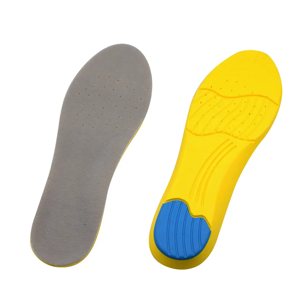 Shock Absorption Cushion Breathable Sports Insole memory foam insoles for shoes 1