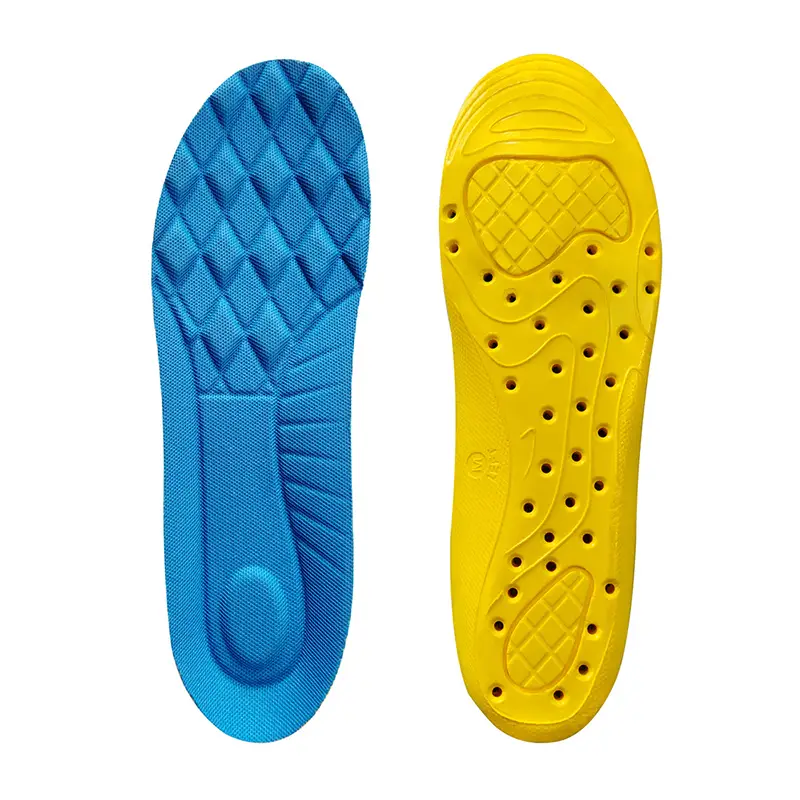 s-king man and women custom made logo new orthotic memory high-quality PU foam massaging elastomer running insole 1