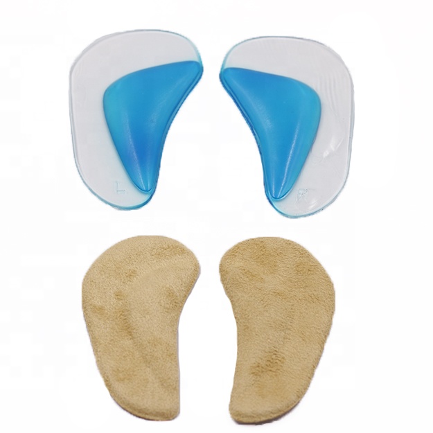 Pu Gel Arch Support Flat Feet Plantar Fasciitis Insoles Shoe Insert 1