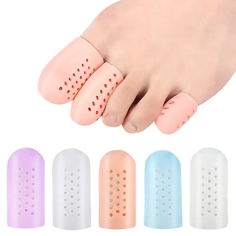 Toe separator sleeve SEBS corns cocoon protection toe breathable foot care toe cover hallux valgus 1