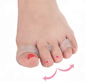 Silicone Toe Stretcher Separator Soft Gel Toe Fight Bunions, Hammer Toes, Valgus Foot Care Pain Relief gel toe separator 6