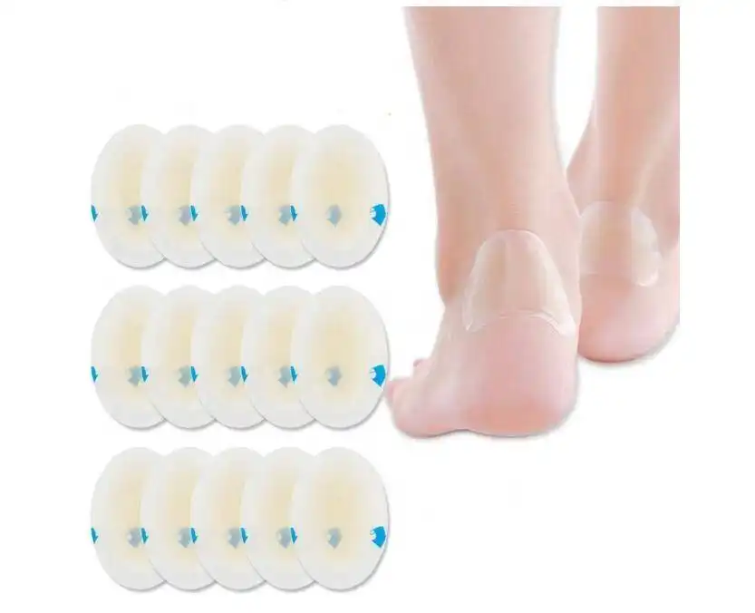 S-King Women Waterproof Silicone GEL Heel Liner Heel Anti-wear Invisible Hydrogel Arbitrary Heel Blister Paste 1