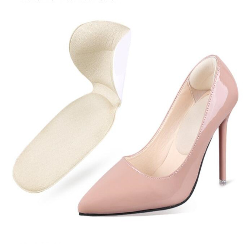 Orthopedic Insoles Brand New T-Shape Non Slip Cushion Foot Heel Protector Liner Shoe Insole Pads Foot Care Heel Insert 6