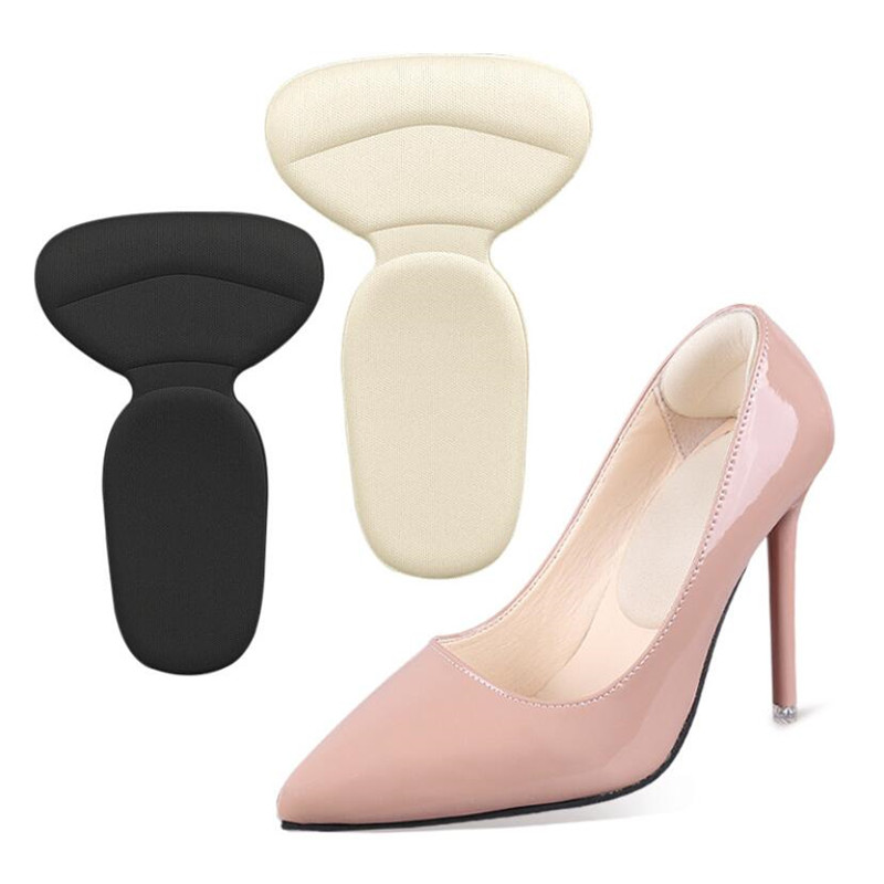 Orthopedic Insoles Brand New T-Shape Non Slip Cushion Foot Heel Protector Liner Shoe Insole Pads Foot Care Heel Insert 4