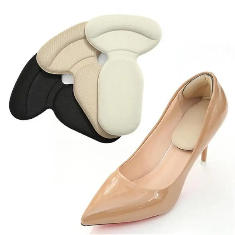 Orthopedic Insoles Brand New T-Shape Non Slip Cushion Foot Heel Protector Liner Shoe Insole Pads Foot Care Heel Insert 1