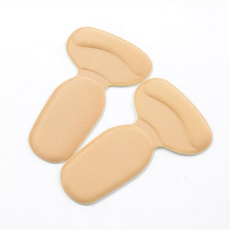 Orthopedic Insoles Brand New T-Shape Non Slip Cushion Foot Heel Protector Liner Shoe Insole Pads Foot Care Heel Insert 2