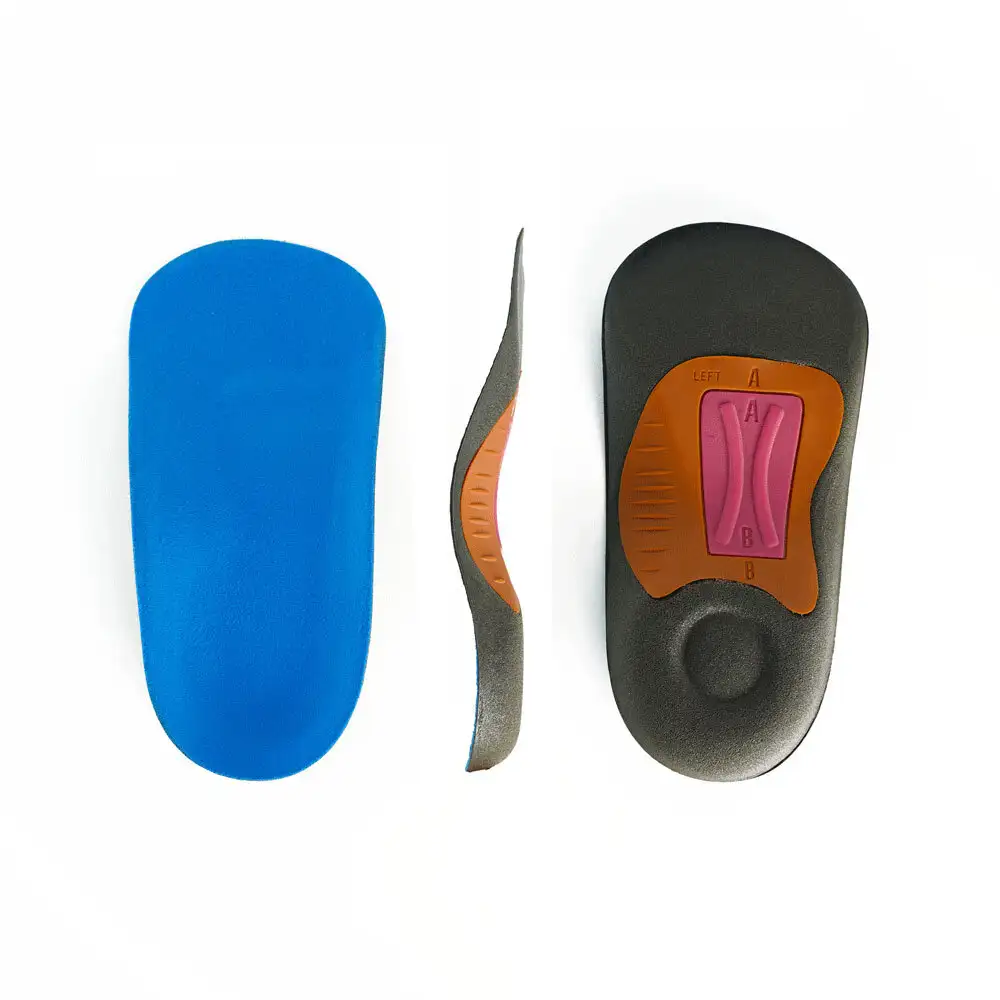 S-King Man And Women Density Orthotic Arch Support Insole With Tpu Shell Cushion Eva Sport 4/3 Orthotic Insole 1