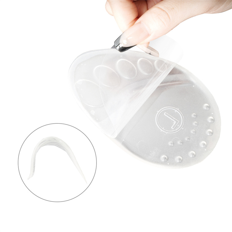 Wholesale Soft and Comfortable Heel Pads Cushion Shock Heel Cushion Gel Heel Cups 1