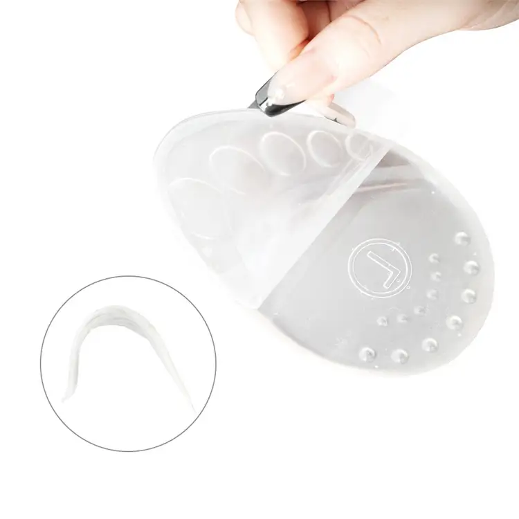 Wholesale Soft and Comfortable Heel Pads Cushion Shock Heel Cushion Gel Heel Cups 1