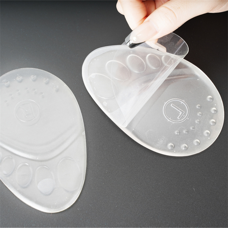 Wholesale Soft and Comfortable Heel Pads Cushion Shock Heel Cushion Gel Heel Cups 2