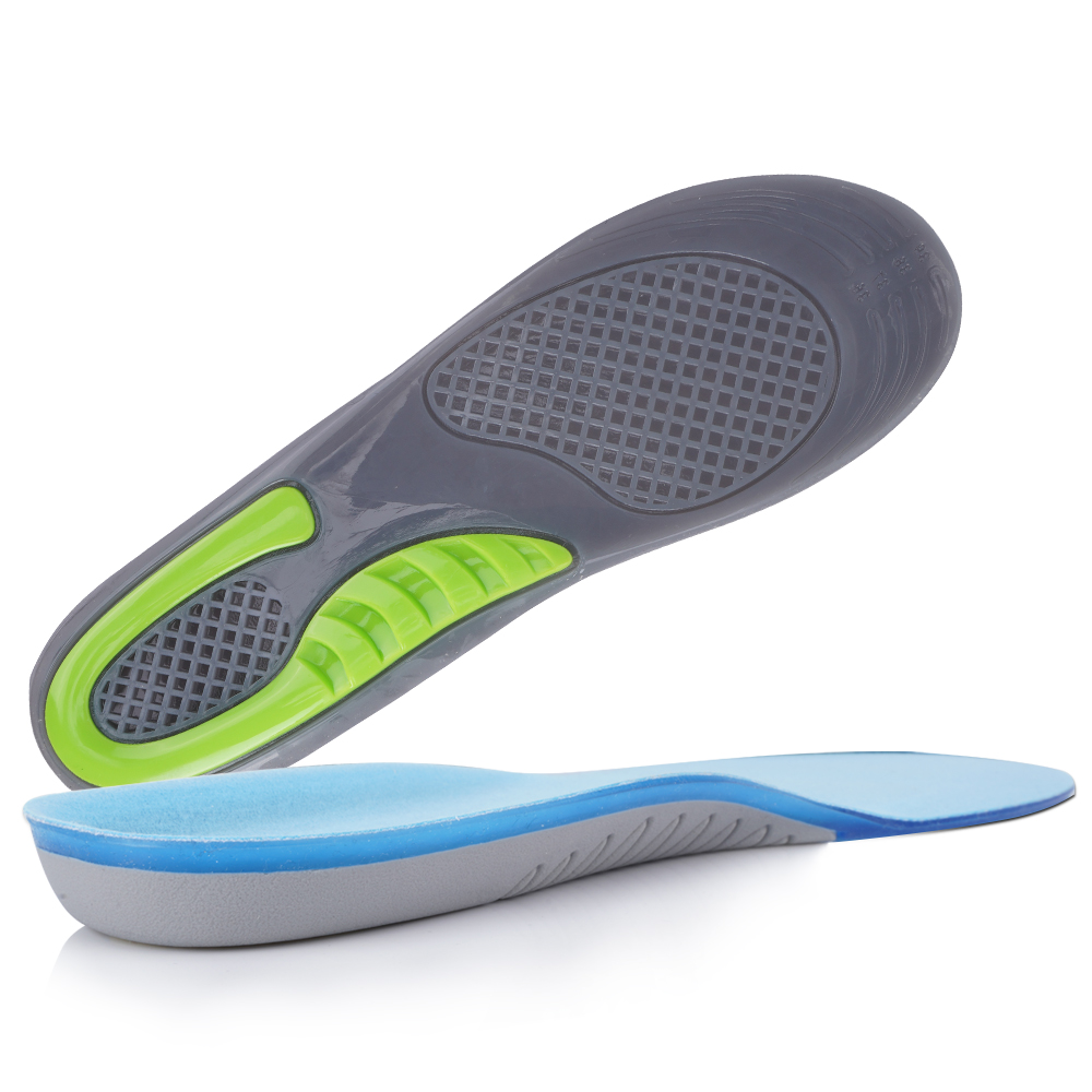 Comfortable Arch Support Flat Foot Orthopedic Insoles Pu Gel Cushioning Sports Orthotic Shoe Insole 2