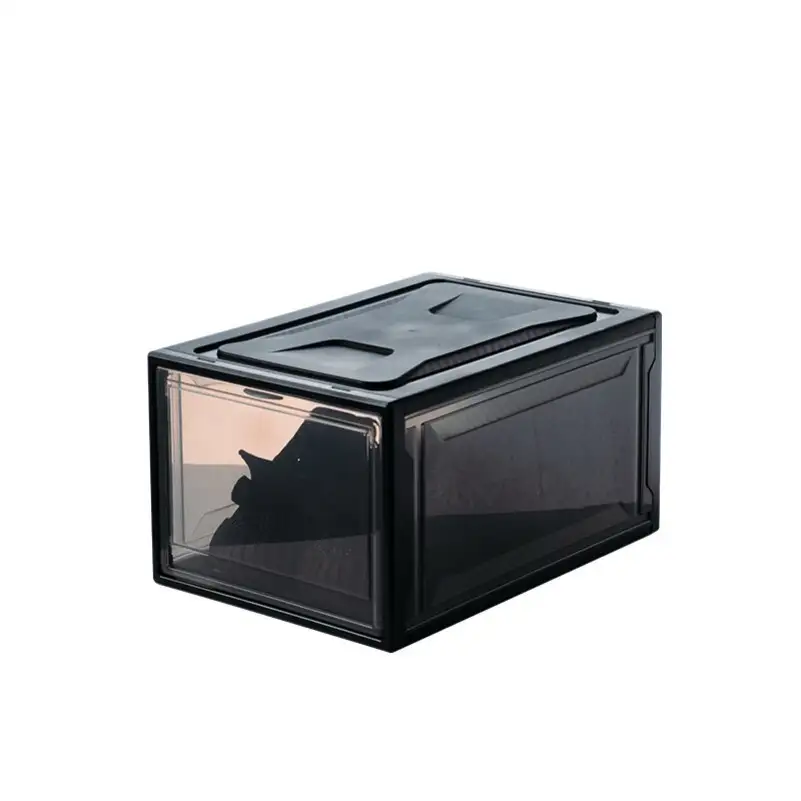 Acrylic Clear Shoe Boxes Plastic Transparent Sneaker Shoes Storage Box Organizer 1