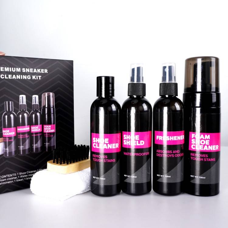 Wholesale Custom Leather Shoe Care Cream Leather Maintenance Care Oil Set Leather Shoe Cleaner 2