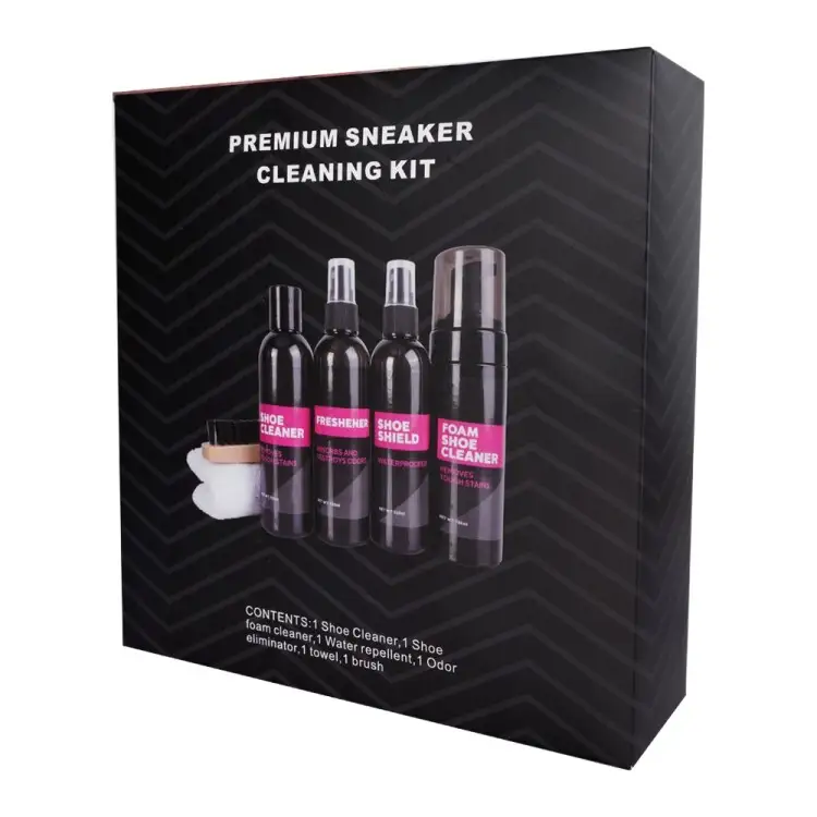 Wholesale Custom Leather Shoe Care Cream Leather Maintenance Care Oil Set Leather Shoe Cleaner 1