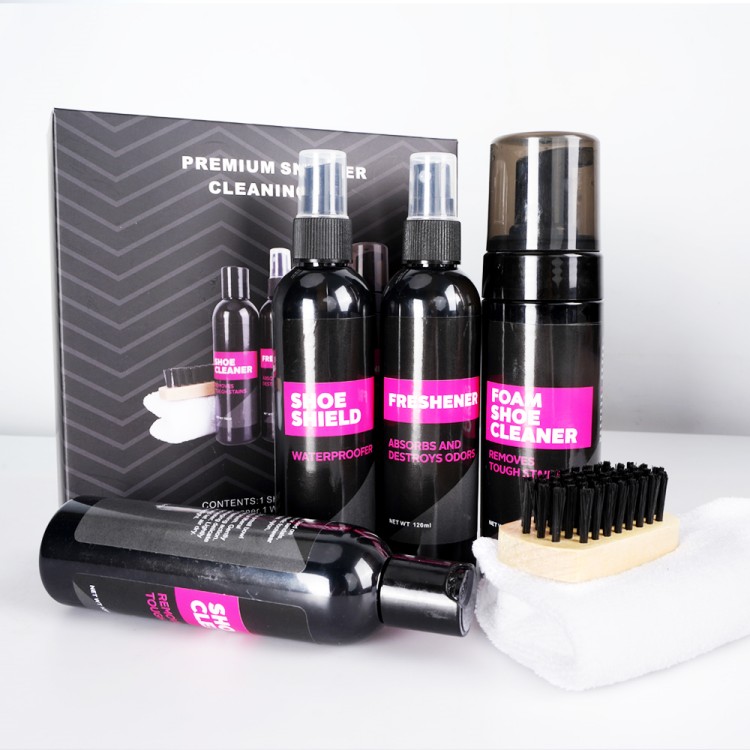 Wholesale Custom Leather Shoe Care Cream Leather Maintenance Care Oil Set Leather Shoe Cleaner 8