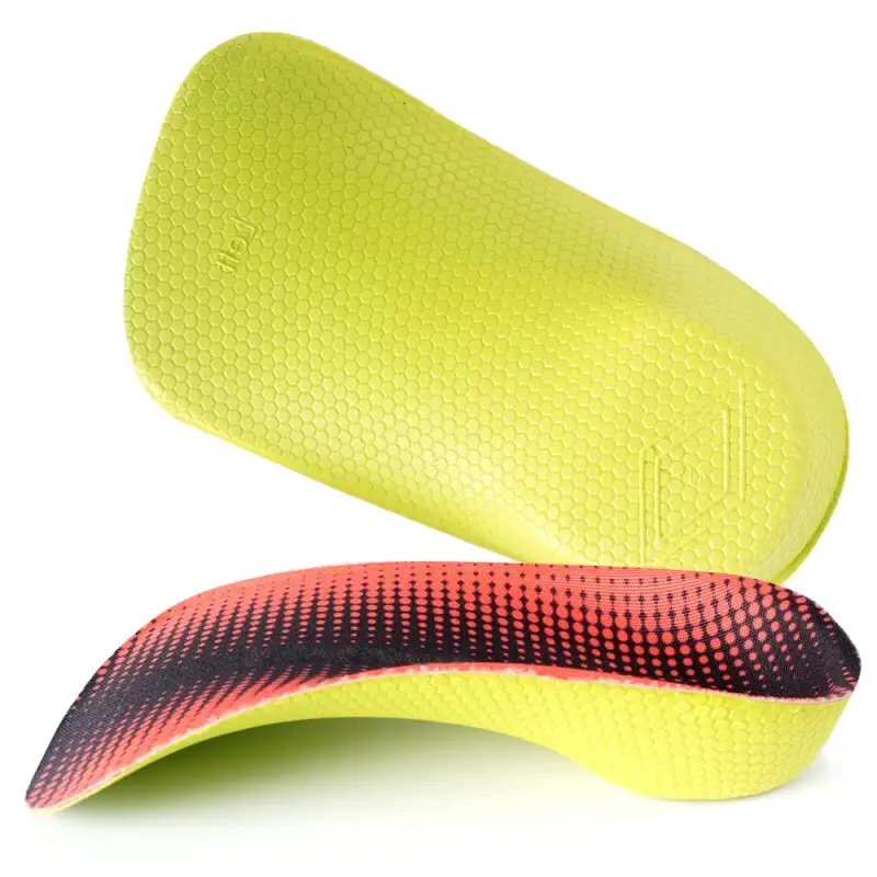 3/4 EVA High Arch Support Insoles Flat Feet Heel Cushion Increase Orthopedic Insoles 1
