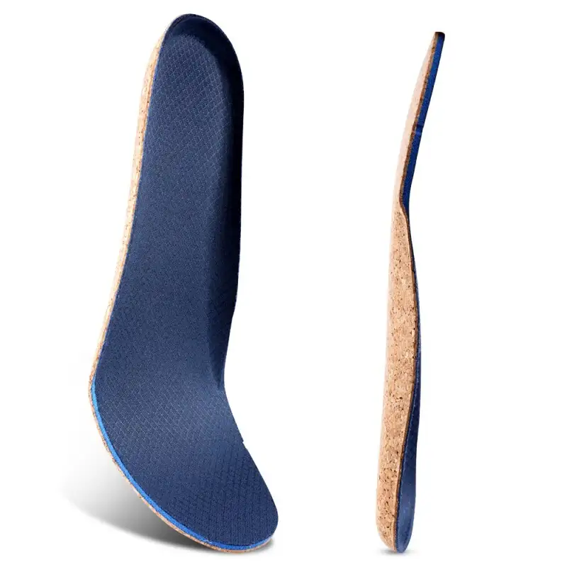 Nature Cork Insoles for Men and Women Shoe Inserts Thick Custom Foam Shoe Insoles 1