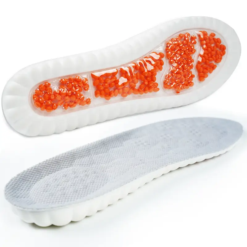 China Professional S-King Sports Shoes Pad Convex Massage Insoles Soft Shock-absorbing Running Breathability Cycling Pu Insoles Factory 1