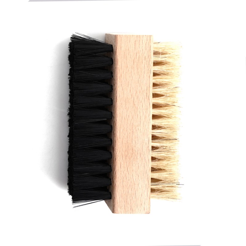 S-King Custom Handheld Wooden Handle Boot Shoe Washing Polish Shoe Shine Brush 4