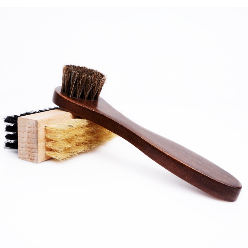 S-King Custom Handheld Wooden Handle Boot Shoe Washing Polish Shoe Shine Brush 7