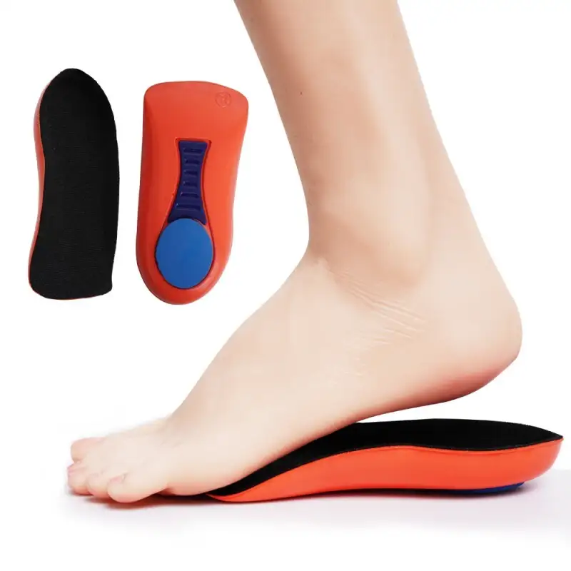 S-King 3/4 Length PU Orthotic Inserts Arch Support Metatarsal Pad Heel Cushion 1