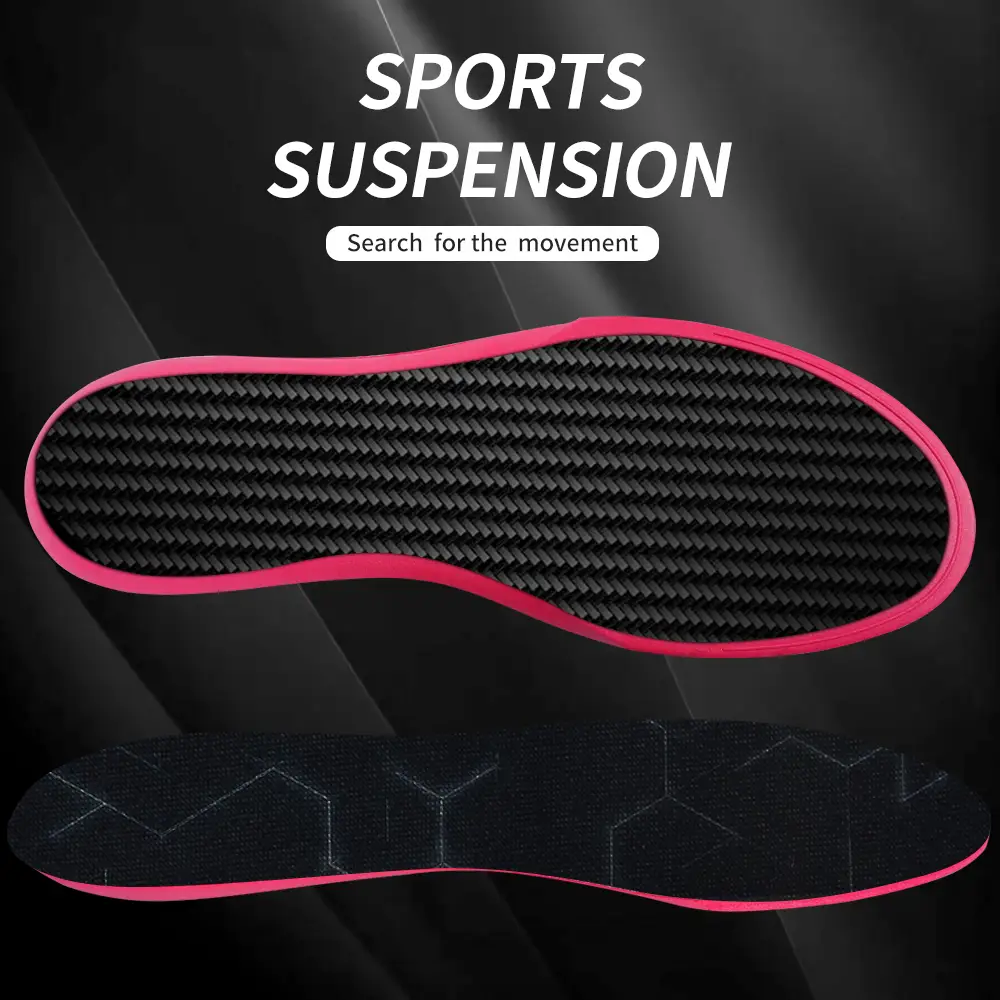 S-King Custom Sports Carbon Fiber Insoles EVA Foam Inserts Basketball Running Sports Insole 1