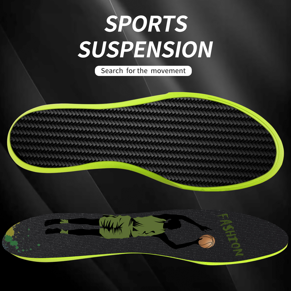 S-King Carbon Fiber Performance Insoles Pu Adjustment Foot Sport Full Length Orthopedic Insoles 1