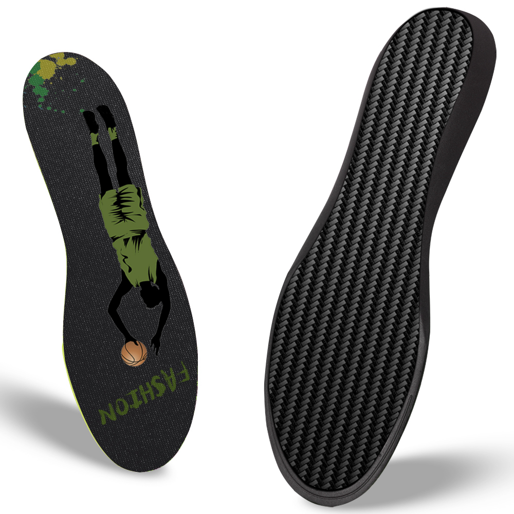 S-King Carbon Fiber Performance Insoles Pu Adjustment Foot Sport Full Length Orthopedic Insoles 5