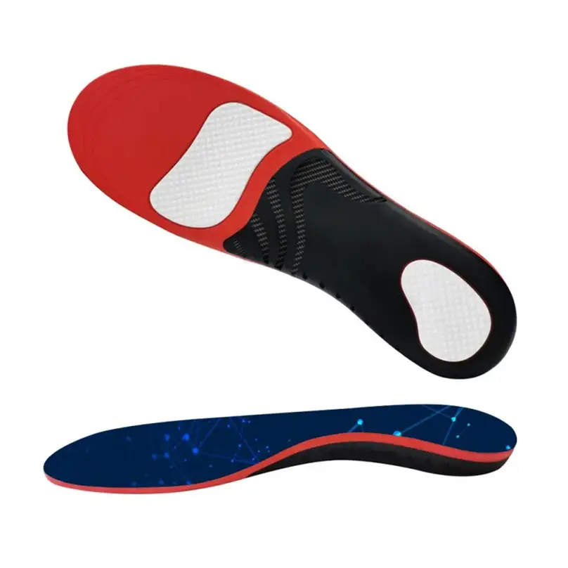Wholesale Sports Functional Breathable Natural Arch Support Orthotic Shoe Inserts Memory Foam Orthopedic Insoles 1