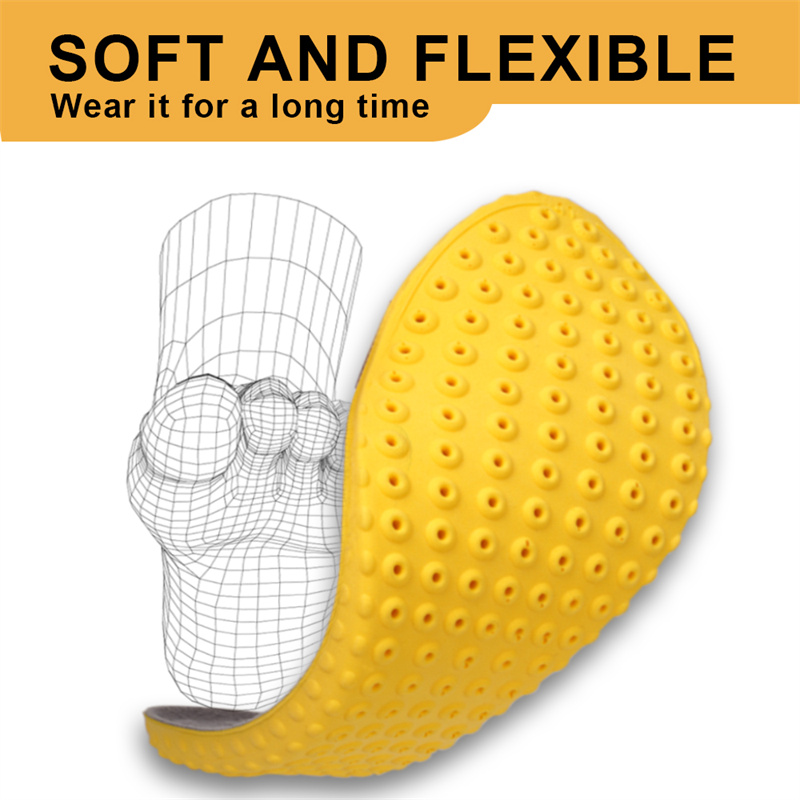 Arch Orthopedic Insoles Sports Leisure Shock Absorbing Flat Feet Pu Insoles Manufacturer 3