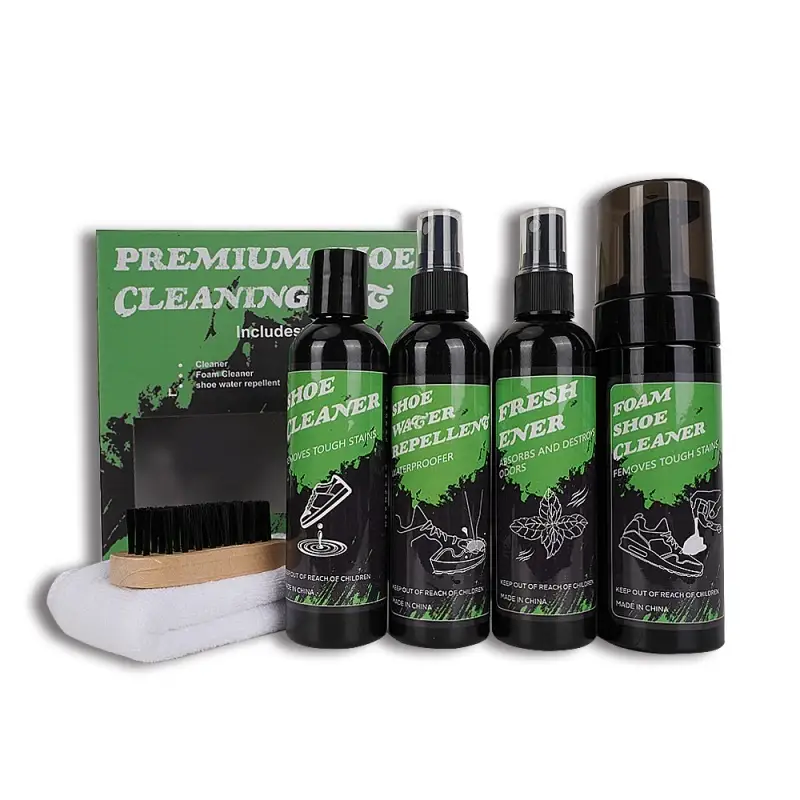 Oem Natural Shoe Cleaning Kit Remove Shoe Stains Sneaker Cleaner Kit Leather Conditioner And Protector Shoe Cleaner 1