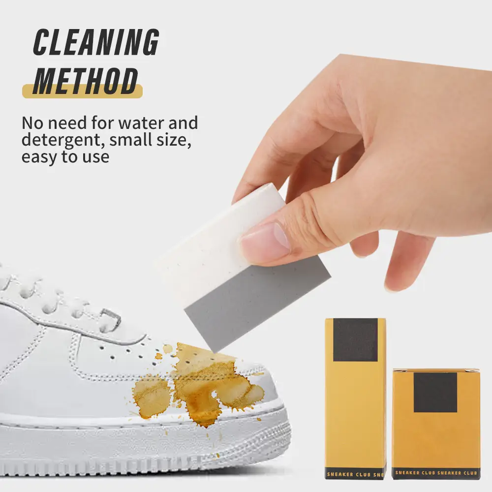 Custom Sneaker Shoe Rubber Eraser Cleaning Matte Leather Fabric Care Rubber Eraser 1