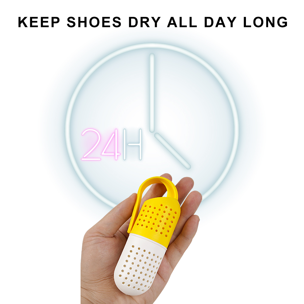 Upgraded model Factory Wholesale Custom Logo Shoes Fresheners Sneakers Portable Deodorizer Capsule Deodorant Capsule 5