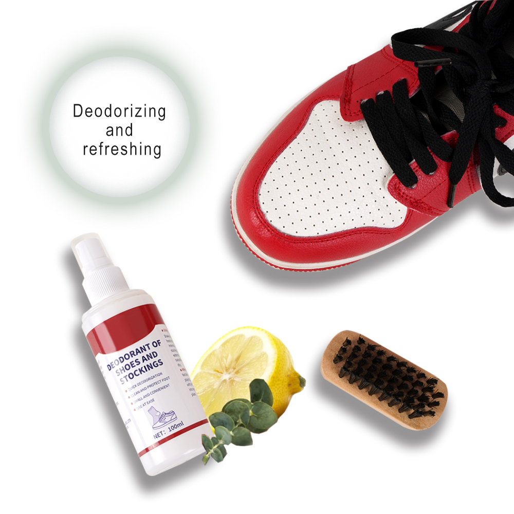 Natural Shoe Foot Spray Deodorant Fungal Growth Preventing Socks Shoes Deodorant Spray 6