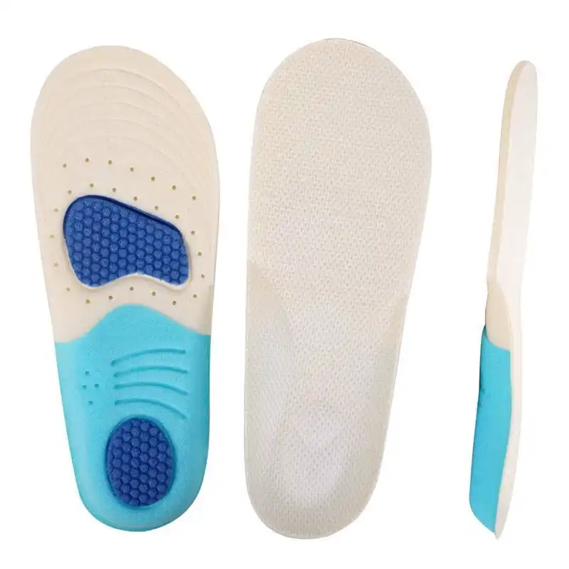 Custom cuttable kids foam insoles comfortable massage breathable shock-absorbing children's insoles 1
