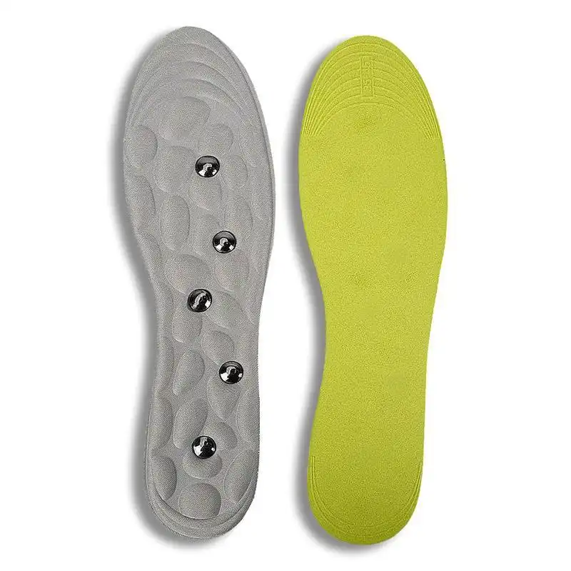 Best Price Foot Massage Insoles for Men & Women, Plantar Fasciitis Memory Foam Inserts, Pain Relief Flat Foot Insoles, Cushion Move Insoles for Long Time Working, Running, Hiking Supplier-S-King 1