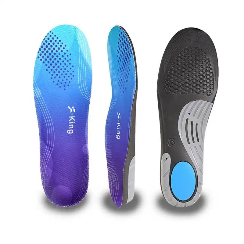 New Athlete Cycling Sport Comfort Eva 3cm High Arch Support Custom Shoe Insoles Flat Feet Orthotic Insoles 1