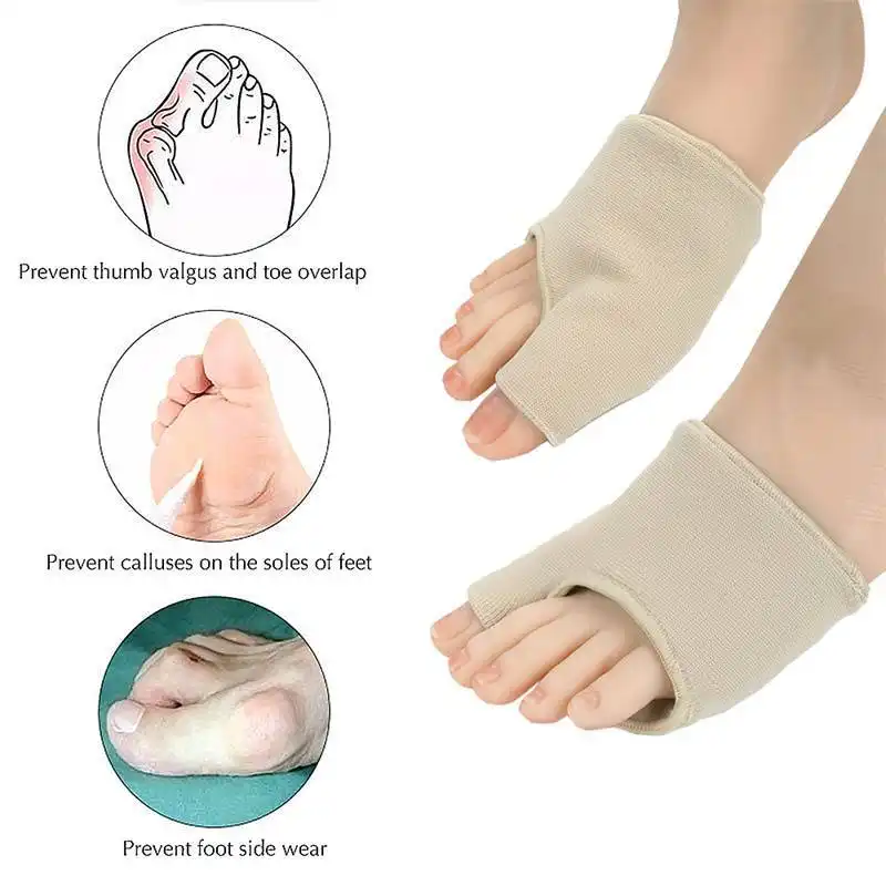Unisex-Adult Bunion Corrector Foot Big Toe Protector Toe Separators Bunion Hallux Valgus Corrector 1