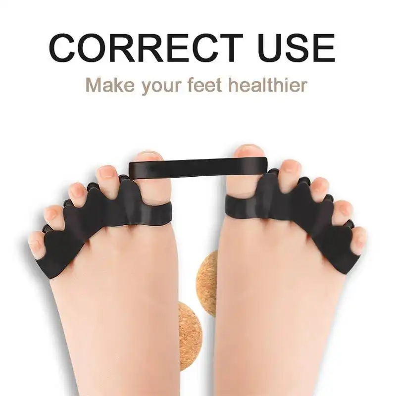 High Quality Toe Separators,Soft Gel Toe Spacers to Correct Bunions, Toe Stretcher for Therapeutic Relief from Plantar Fasciitis Wholesale-S-King 1