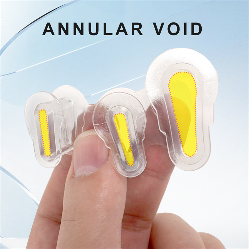 Best Quality Three-hole a-shaped toe splitter hallux valgus toe-heavy one-toe splitter transparent shear foot orthosis Oem-S-King 9
