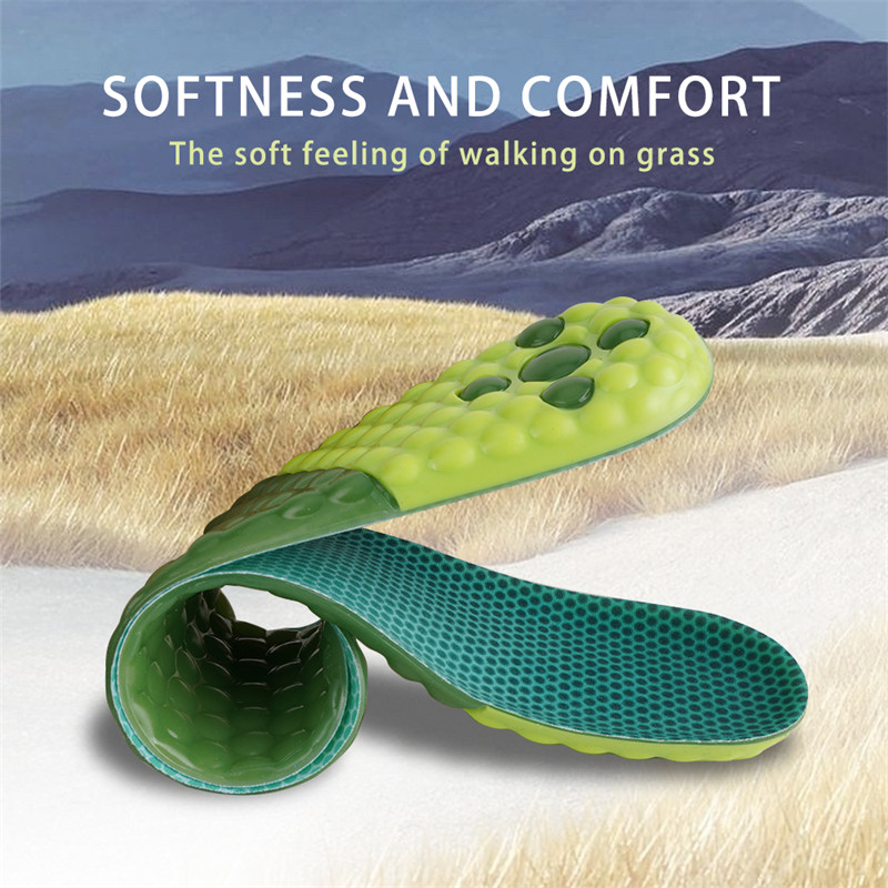 Customized Gel Replacement Insole Arch Supports Plantar Fasciitis Relief Anti-Fatigue Comfort Shock Absorbing Insoles 2
